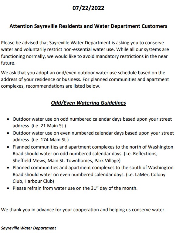 Borough of Sayreville Borough of Sayreville